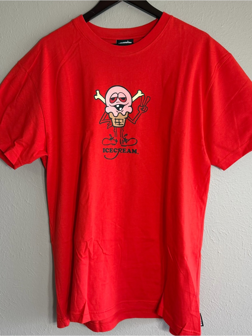 [New] Ice Cream Peace Tee “Tomato” T-Shirt  // Size XL